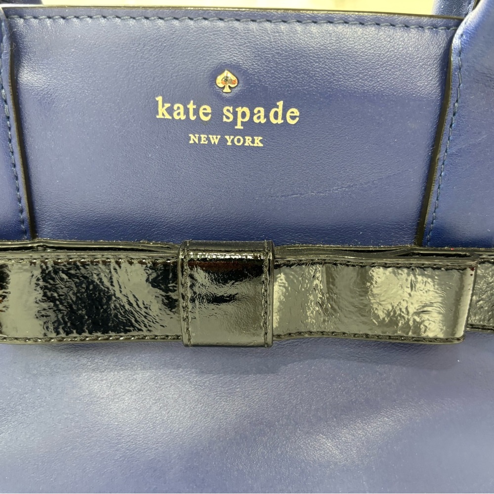 kate spade Navy and Black Satchel